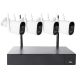 Video surveillance kit PNI House WiFi662 NVR and 4 outdoor wireless 2MP cameras