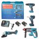 Electric tool set PNI WK400 with batteries