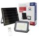 PNI GreenHouse WS50 PRO 50W LED floodlight with 6W solar panel, 5000mAh battery, 800lm, remote control, timing and brightness