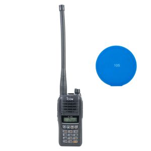 ICom VHF portable radio station, PNI