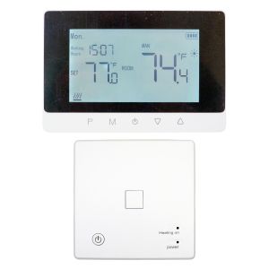 PNI CT50S PRO wireless smart thermostat, with WiFi, for heating systems, minimum hysteresis 0.1°C, control via Tuya