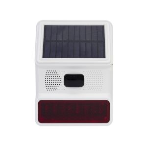 Wireless outdoor siren PNI SafeHouse HS009 solar charging