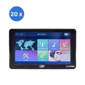 PNI L710 PRO GPS navigation system with sun visor
