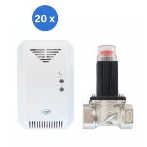 PNI Safe House 200 gas sensor and solenoid valve kit