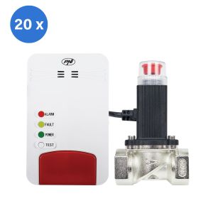 smart gas sensor kit and PNI Safe House Smart Gas 300 solenoid valve