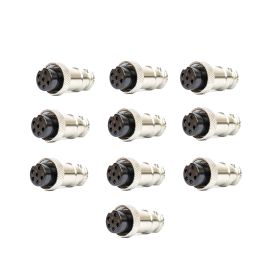 Package Replacement plug for microphone with 6 pins, 10 pieces