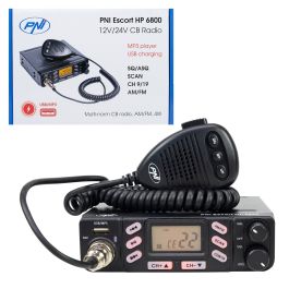 CB radiostation PNI Escort HP 6500 Echo, 12V, RF Gain, ASQ, inclusief